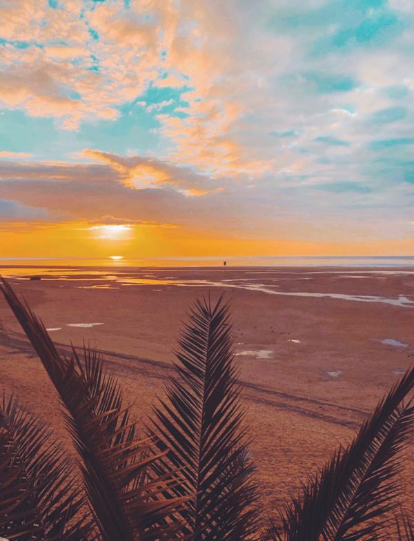 quartiere auf fuerteventura sonnenuntergang